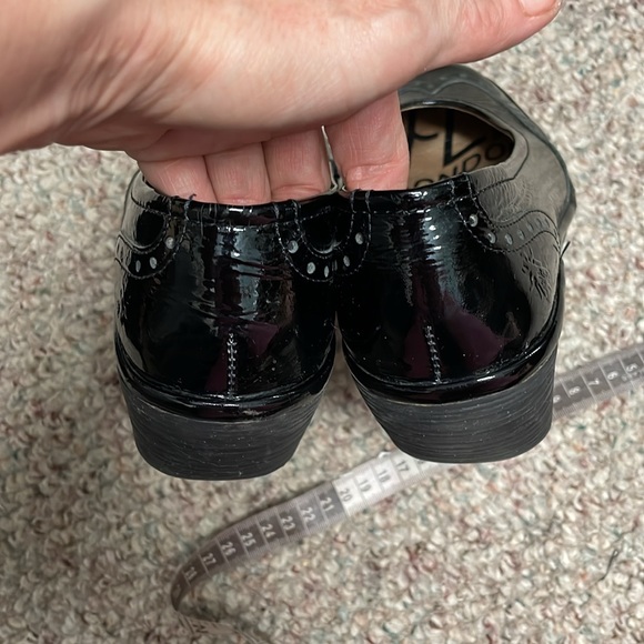 Fly London wedge heel Oxford style shoes - Picture 9 of 11